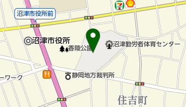 沼津市民文化センターの地図画像