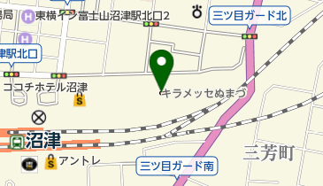キラメッセぬまづの地図画像