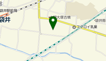 袋井市立中央公民館の地図画像