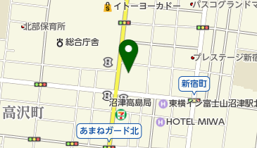 シティホール沼津の地図画像