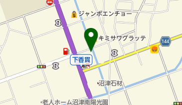 家族葬祭ファミューネ下香貫ホールの地図画像