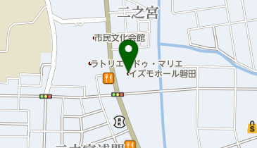 パルモ葬祭磐田の地図画像