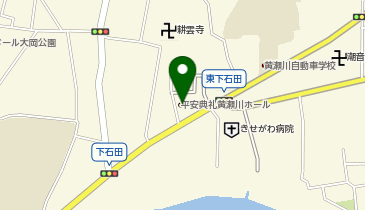 平安典礼黄瀬川ホールの地図画像