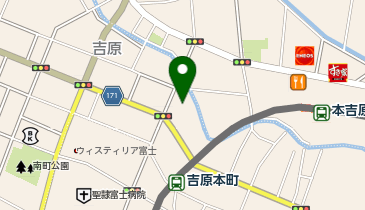 かぐやの里メモリーホール吉原の地図画像