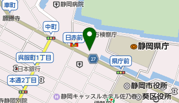 (株)時事通信社静岡総局の地図画像