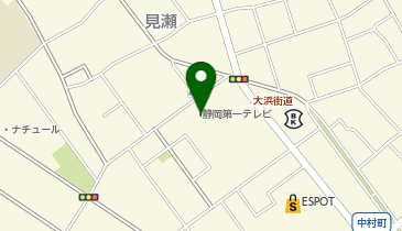 (株)静岡第一テレビ本社の地図画像