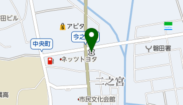 静岡銀行磐田支店の地図画像