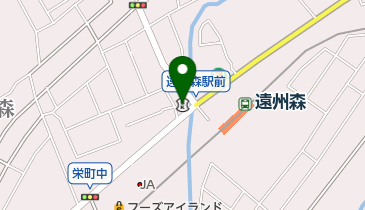 静岡銀行森町支店の地図画像