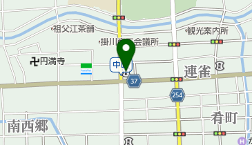 清水銀行掛川支店の地図画像