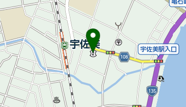 三島信用金庫宇佐美支店の地図画像