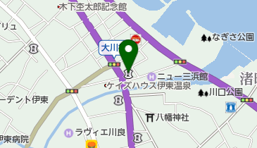 三島信用金庫伊東営業部の地図画像