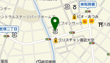 浜松いわた信用金庫海老塚支店の地図画像