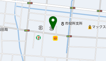 浜松いわた信用金庫福田支店の地図画像