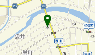 浜松いわた信用金庫袋井支店の地図画像