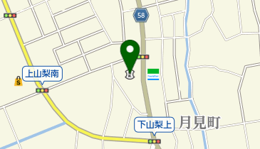 浜松いわた信用金庫山梨支店の地図画像