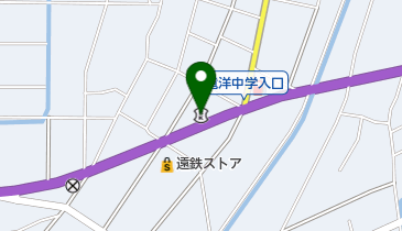 浜松いわた信用金庫竜洋支店の地図画像