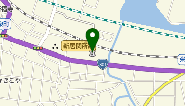 遠州信用金庫新居支店の地図画像