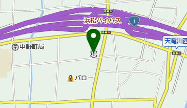 遠州信用金庫中野町支店の地図画像