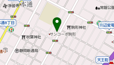 しずおか焼津信用金庫駒形支店の地図画像