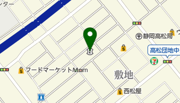 しずおか焼津信用金庫高松支店の地図画像