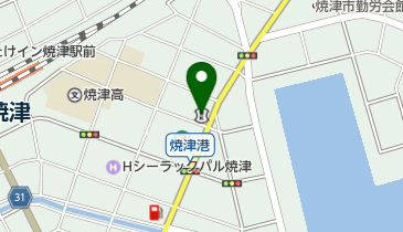 島田掛川信用金庫焼津支店の地図画像