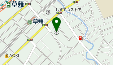 静清信用金庫草薙支店の地図画像