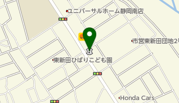 静清信用金庫東新田支店の地図画像