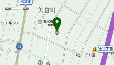 静清信用金庫矢倉支店の地図画像