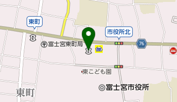 富士信用金庫富士宮東支店の地図画像