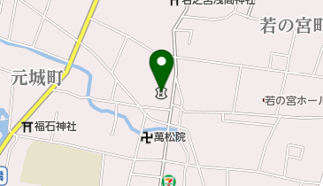 富士宮信用金庫本店の地図画像