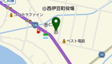 三島信用金庫西伊豆支店の地図画像