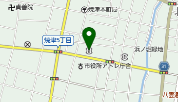 しずおか焼津信用金庫まるせい営業部中央出張所の地図画像