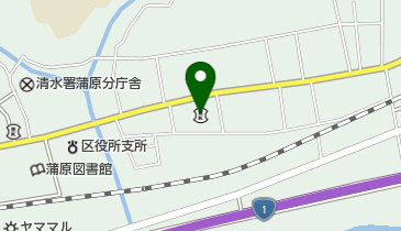 富士信用金庫蒲原支店の地図画像