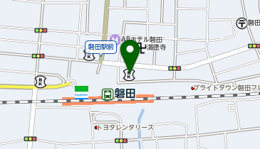 浜松いわた信用金庫東新町支店の地図画像