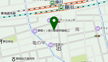 浜松いわた信用金庫掛川駅前出張所の地図画像