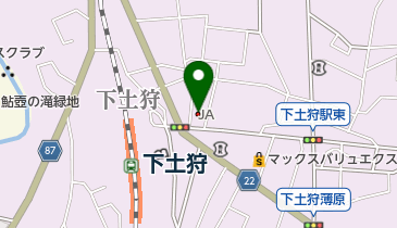 JAふじ伊豆下土狩支店の地図画像