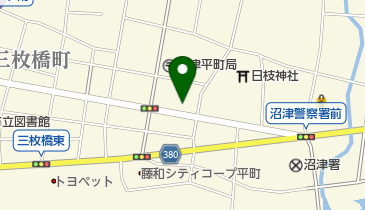 JAふじ伊豆山王通り支店の地図画像