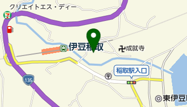 JAふじ伊豆稲取支店の地図画像