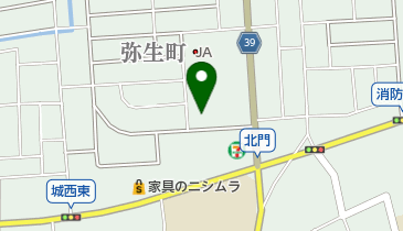 JA掛川市やよい支所の地図画像
