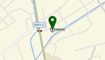 湖東病院の地図画像
