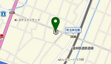 有玉病院の地図画像