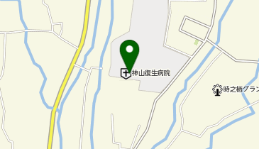 (財)神山復生病院の地図画像