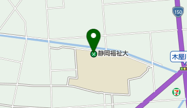 私立静岡福祉大学の地図画像