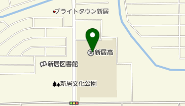 静岡県立新居高校の地図画像
