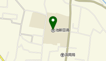 静岡県立池新田高校の地図画像