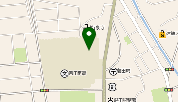 静岡県立磐田南高校の地図画像