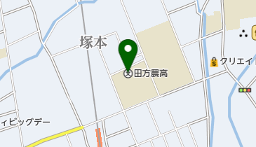 静岡県立田方農業高校の地図画像