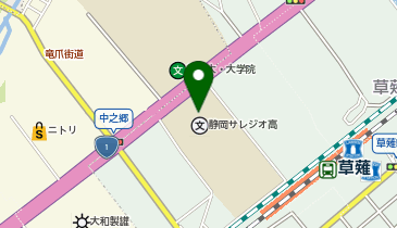 私立静岡サレジオ高校の地図画像
