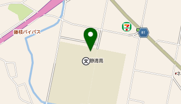 私立静清高校の地図画像