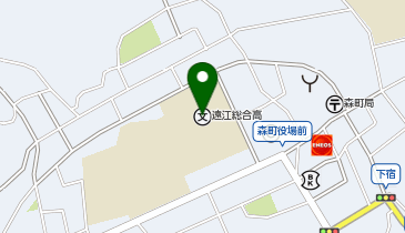 静岡県立遠江総合高校の地図画像